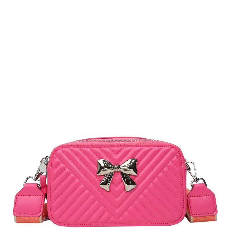 حقيبة كاميرا نسائية عصرية ومتعددة الاستخدامات لعام 2025، حقيبة مربعة صغيرة كاجوال وبسيطة بكتف واحد