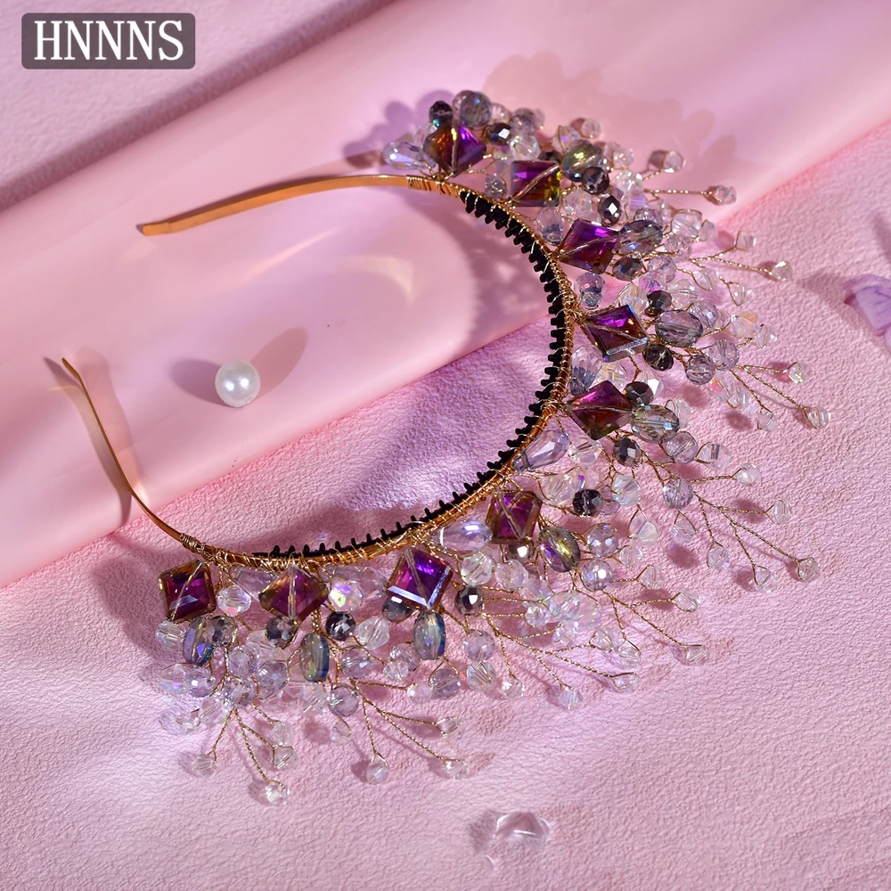 TOPQUEEN حفلات الزفاف رائعة عصابات الزفاف اليدوية مع الديكور رائع النساء مأدبة الرقص حفلة إكسسوارات الشعر YXA314