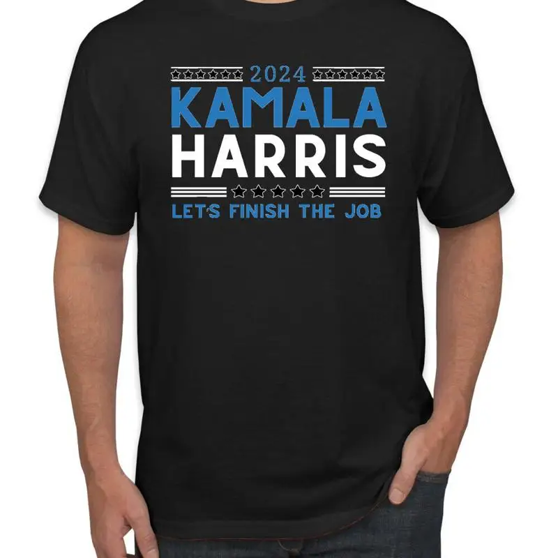 تي شيرت Kamala Harris 2024 Let's Finish the Job USA Election