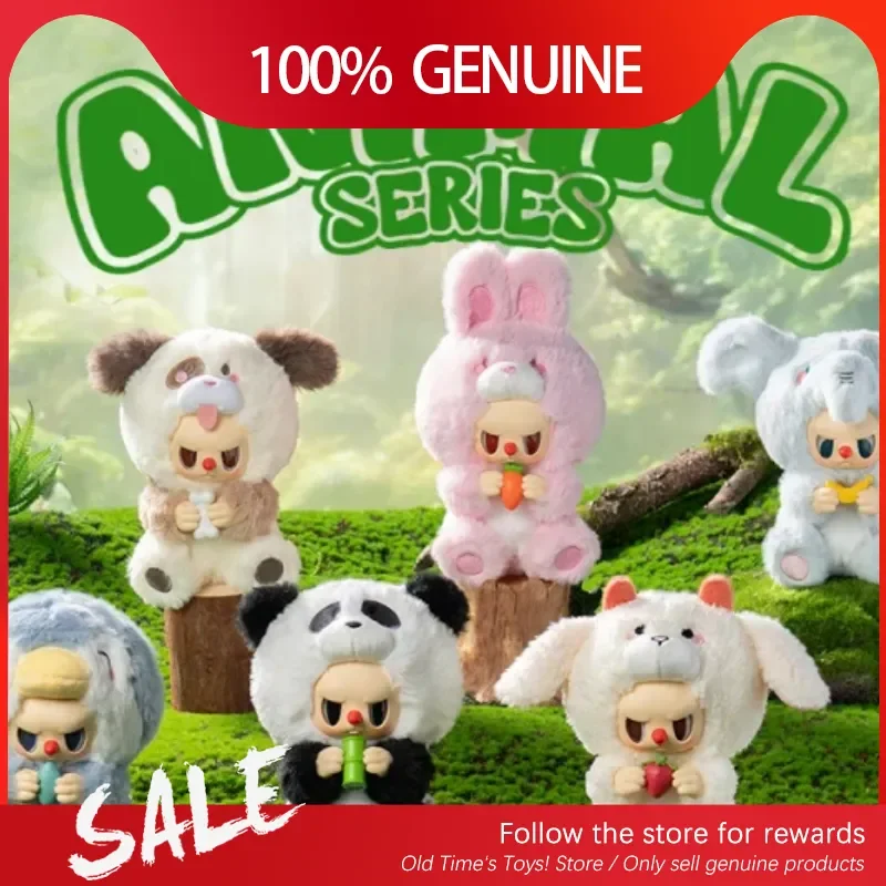 

Genuine TOUCH BOOM REBEL BEAR Animal Series Blind Box Cute Plush TOUCH BOOM Peluches Collect Model Doll Surprise Girls' Gifts