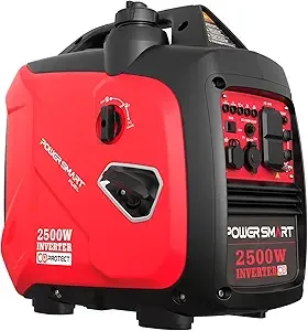 2500-Watt Gas Powered Portable Inverter Generator, Super Quiet for Camping,Home Emergency Use,EPA Compliant 2024 Version