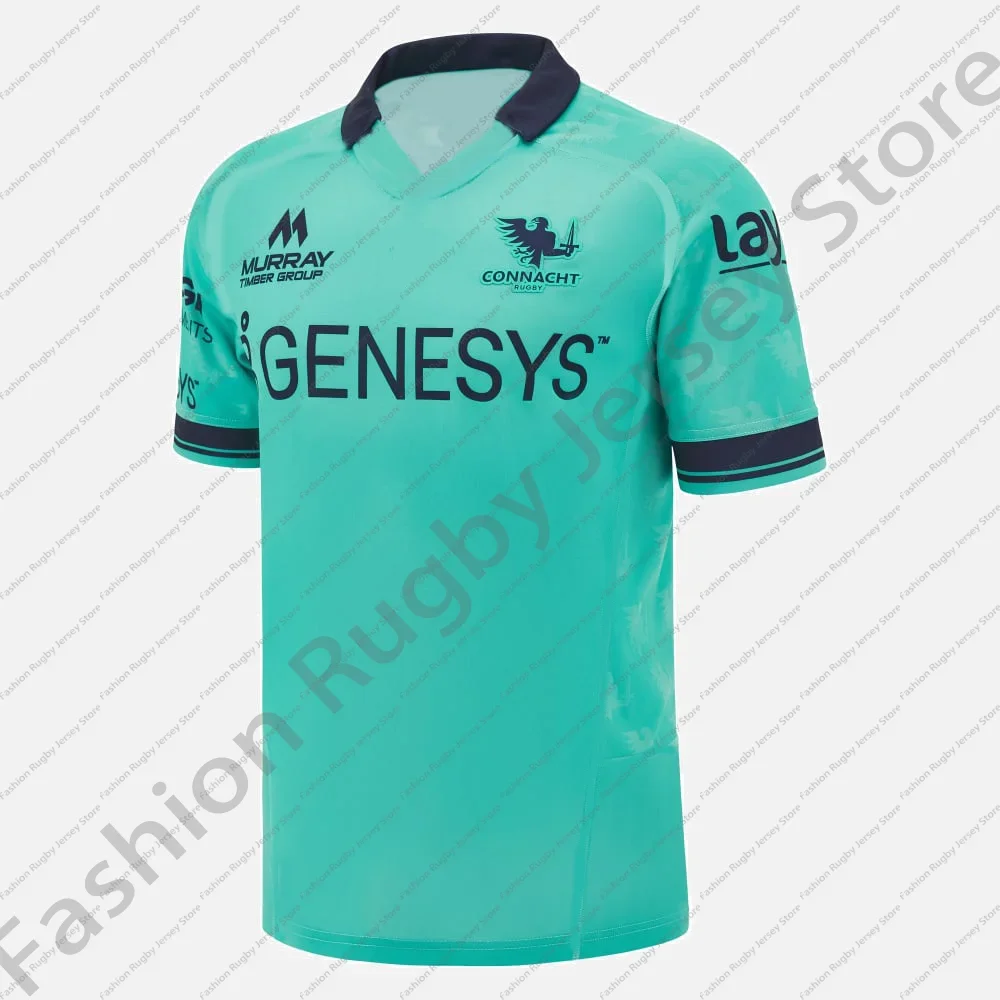 

Rugby Jersey 24/25 Men Kids Children Clothes Euro Train T Shirt Team Boys Tee Home Away Fans Top Hot Player Connacht Sportswear