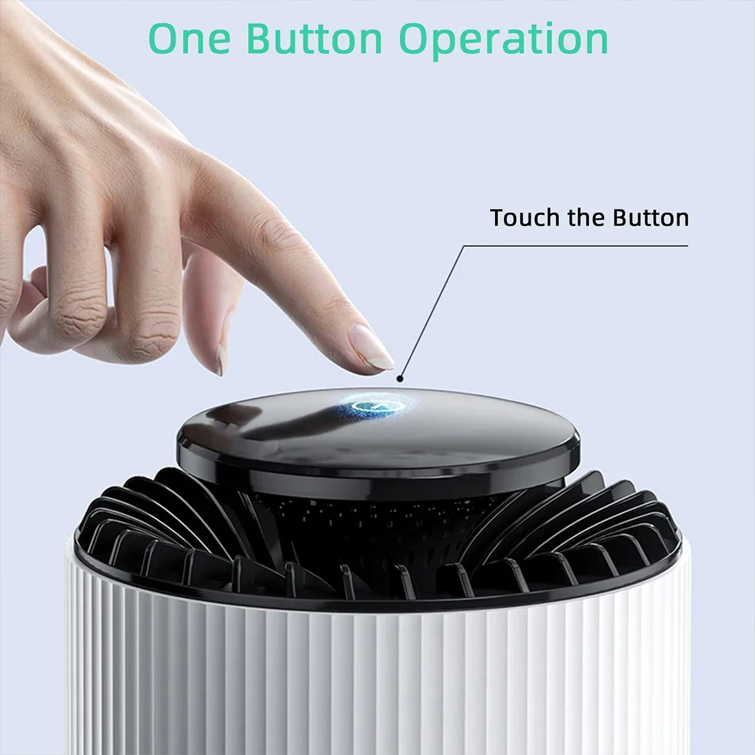 Xiaomi Youpin Desktop Air Purifier Generator Remover Odor Eliminator Smoke Gas Formaldehyde HEPA Filter for Car Room Air Cleaner