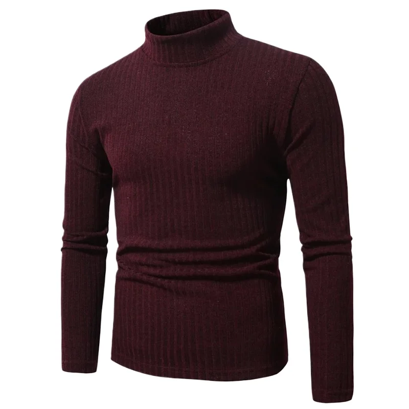 

Men Sweaters Knitted Mock Neck Pullovers Pull Homme Luxe 2025 Autumn Casual Warm Jumpers Sweatshirt Mens Sweter Masculina Coats