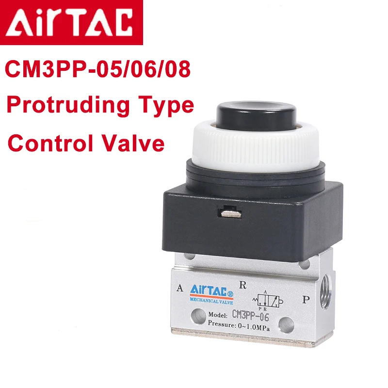 

Airtac CM3PP-05/06/08-R/B Выступающий тип регулирующего клапана Пневматический клапан Пневматический клапан