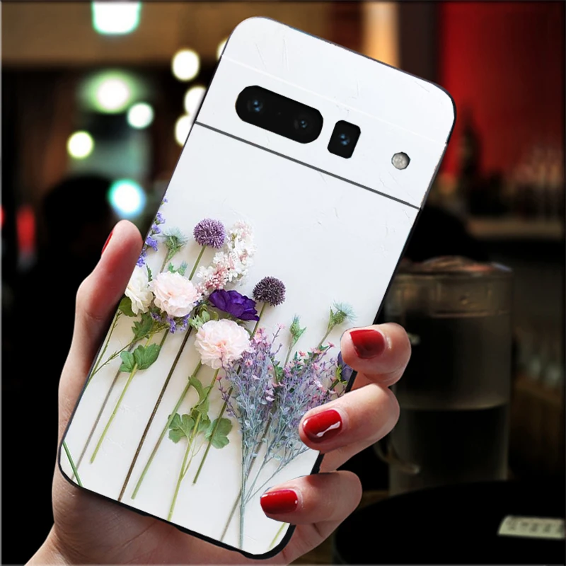 

Phone Case For Google Pixel 10 9 Pro XL 9A 8 7 6 Pro Pixel 8A 7A 6A Pixel 8 7 6 5 Flower Peony Rose