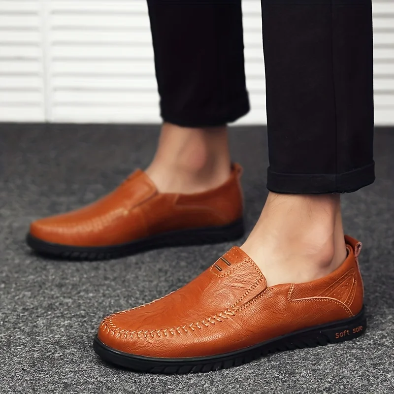 Classic Men's Penny Loafers for Formal Occasions and Business Meetings