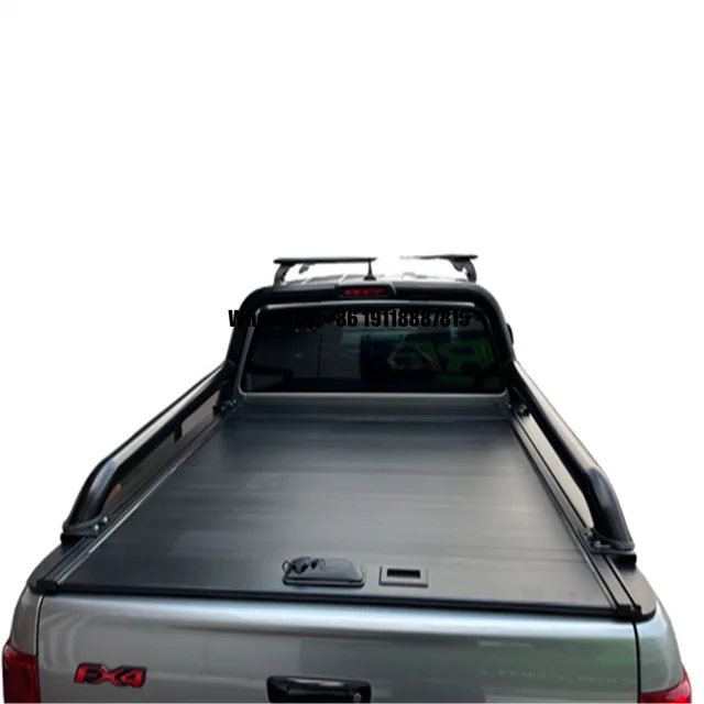 

TRUCK BED RETRACTABLE TONNEAU COVER for HOLDEN COLORADO (2012-2016) LOCKABLE ROLLER UTE TRAY COVER