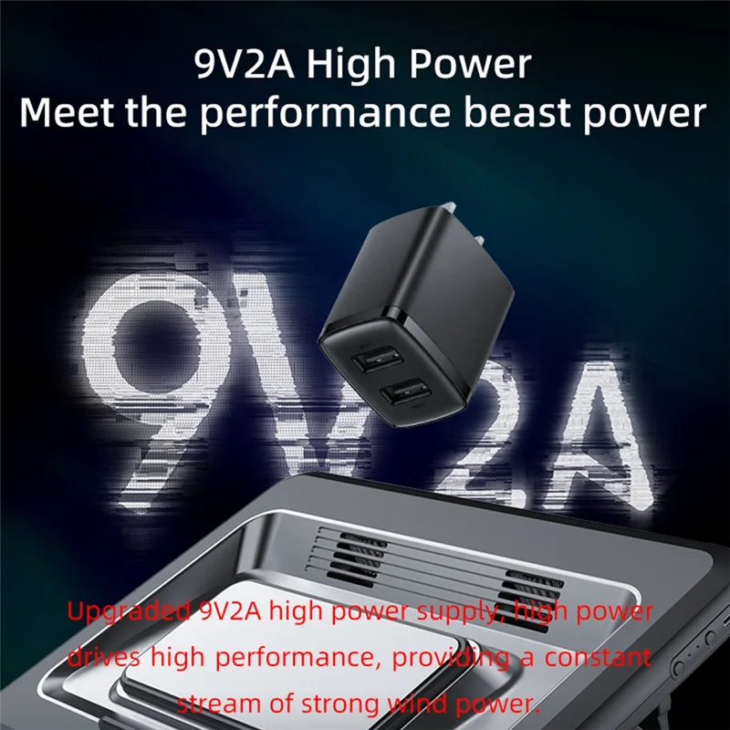 

AAAEL-Semiconductor Laptop Cooler Semiconductor Dual Turbo Fan For Up To 21 Inch Laptop