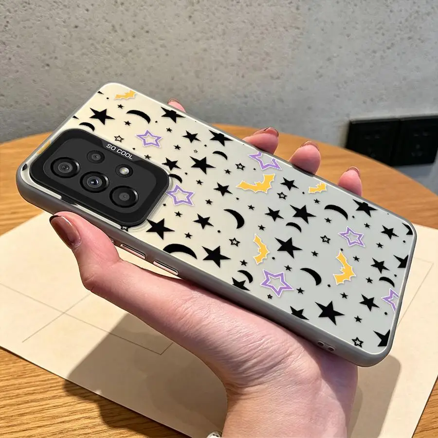 Case for Samsung Galaxy A34 A37 A51 A04 A31 A07 A71 A14 A57 A25 A17 A54 A56 A23 A26 A50 A12 A72 A15 A16 Phone Cover Cute Bat