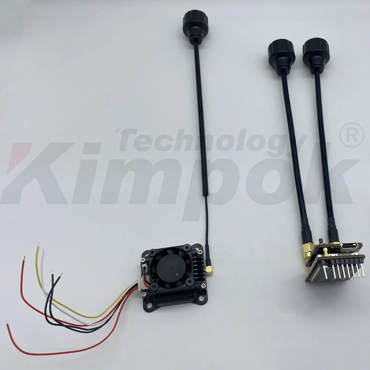 

5.8GHz 3W D-rone VTX Accessories Video Transmitter AV Sender 48CH Image Receiver 1W 2W RushFPV Parts VRX U-AV Component Camera