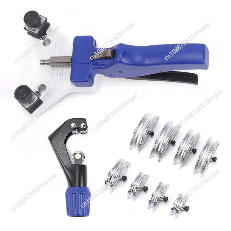 90 Degree Tubing Pipe Bender Copper Pipe Tubing Bender 1/4''to 1/2''MM Copper/Aluminum Manual Tube Bending Tool Kit5/6/8/10/12mm