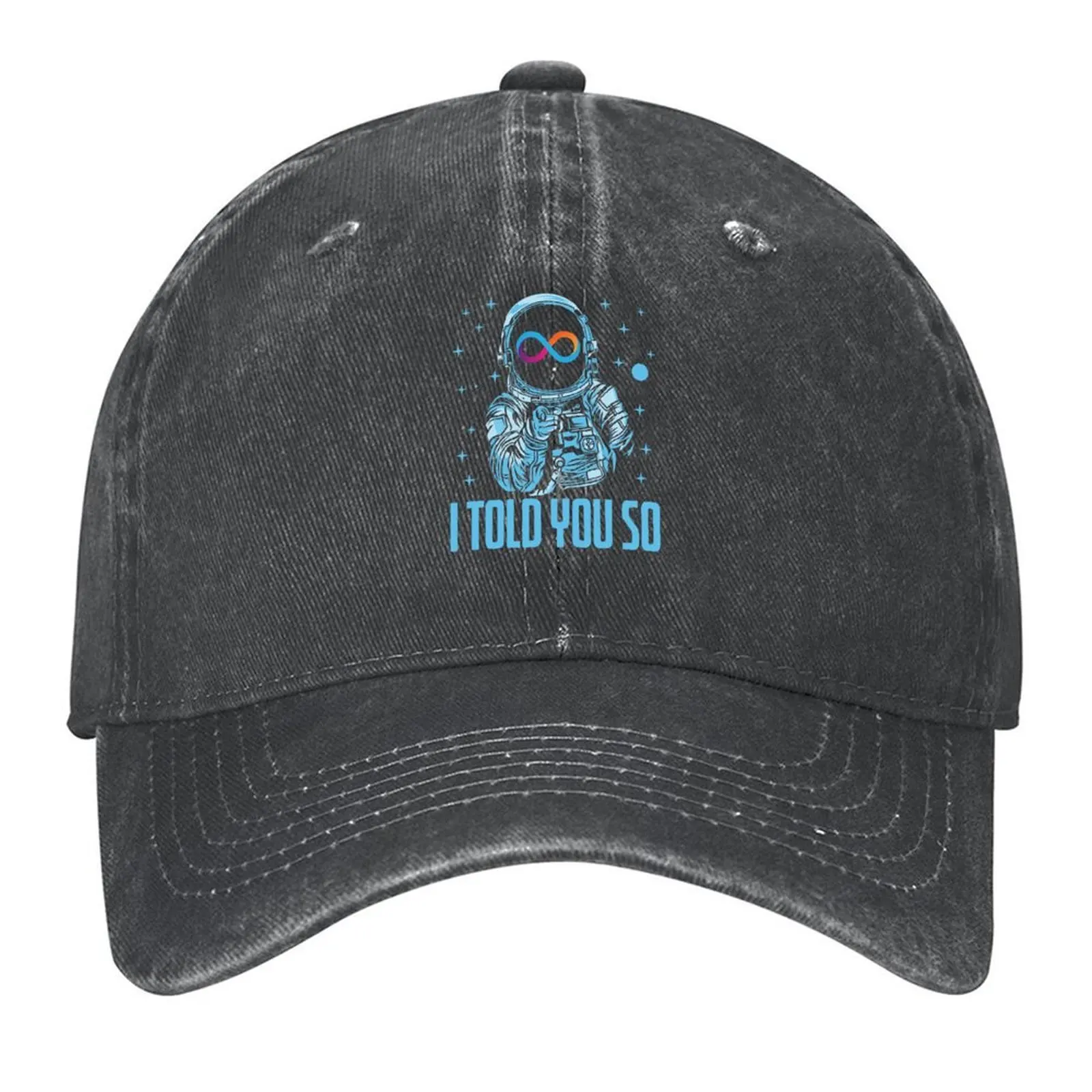 

I TOLD YOU SO - Internet Computer ICP Baseball Cap western Hat Hat Man Luxury Bobble Hat sun Women's Beach Outlet Men's