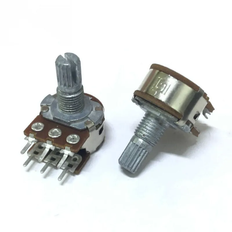 16 type B20K Dual rotary stepping power amplifier active audio front level volume adjustment potentiometer