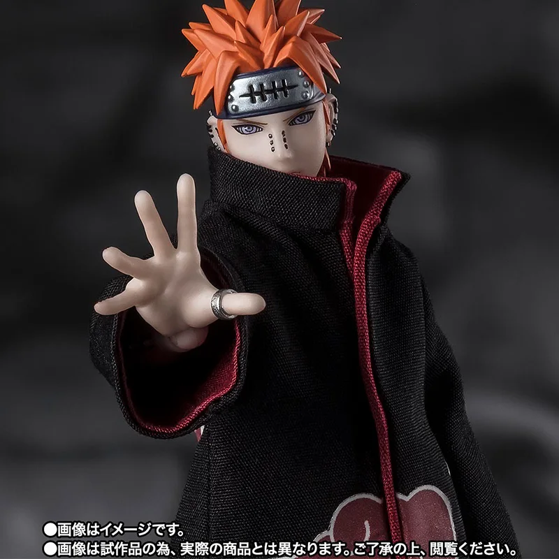 Auf Lager Bandai SHF Naruto PAIN TENDO Modellbausatz Anime Action Fighter Fertigmodell Originalverpackung Spielzeug Geschenk für Kinder