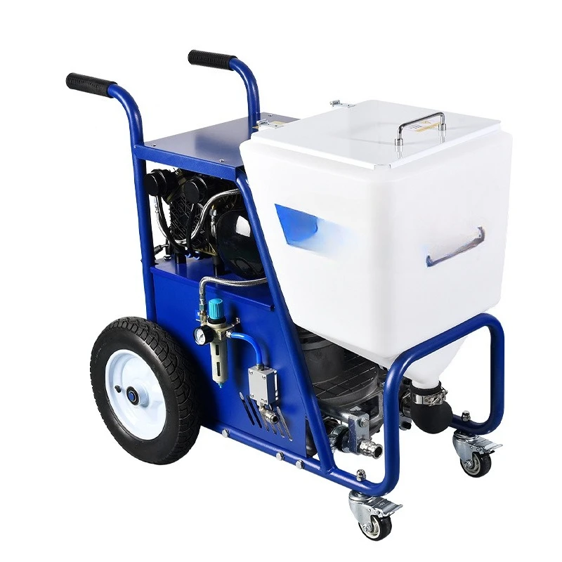Multifunctional real stone paint spraying machine Thin fireproof spraying machine
