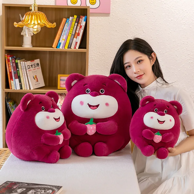 2023 New 25/30/40/50cm Disney Anime Lots-o-huggin Bear Plush Toy Sleep Pillow Cartoon Soft Stuffed Dolls Decoration Kids Gifts