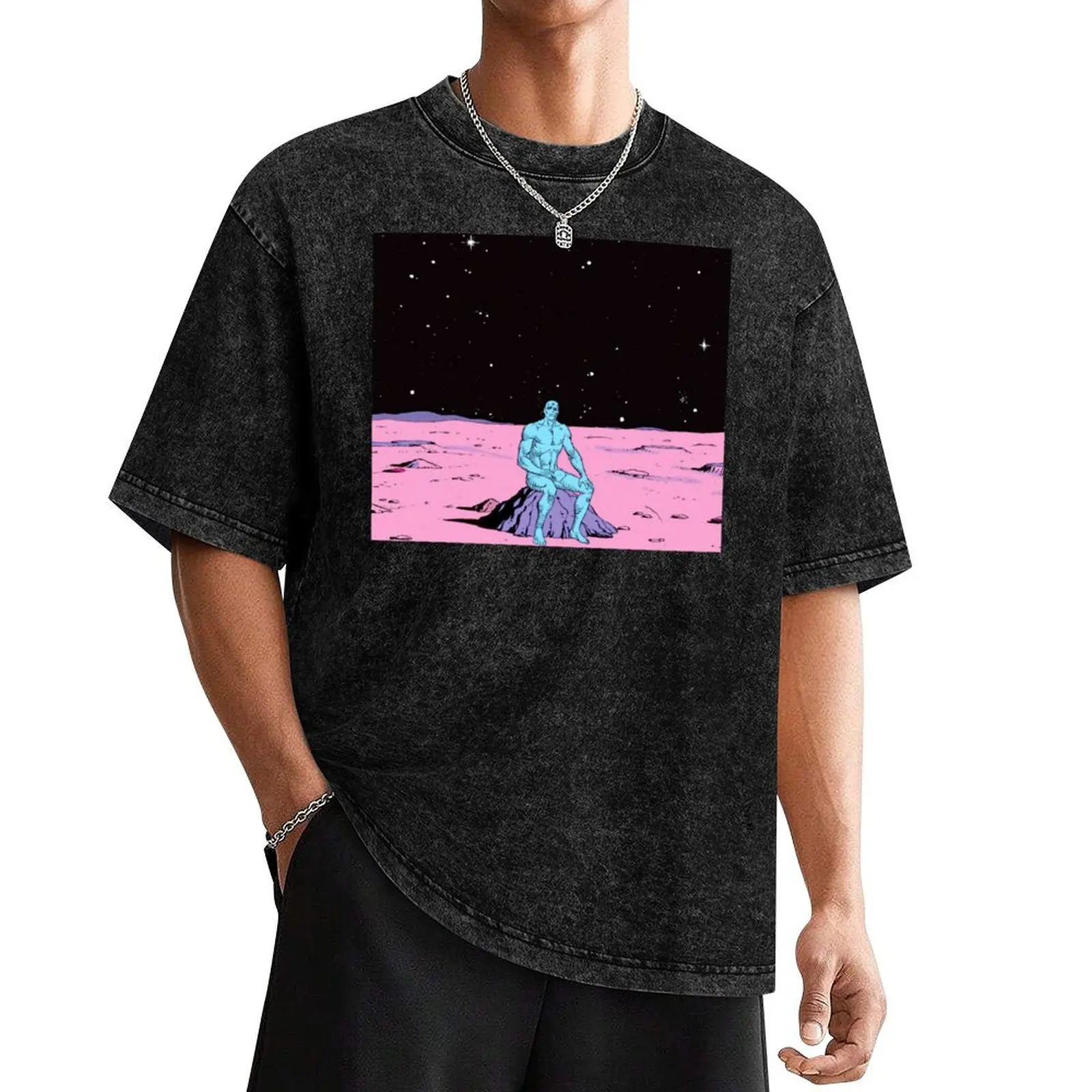 Dr. Manhattan on Mars T-Shirt for a boy shirts graphic tees anime stuff t shirt men