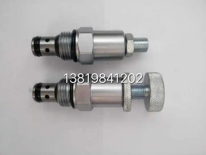 Hydraulic Threaded Plug Pressure Regulator CRV-02 Direct-acting Relief Valve 7 to 250BAR