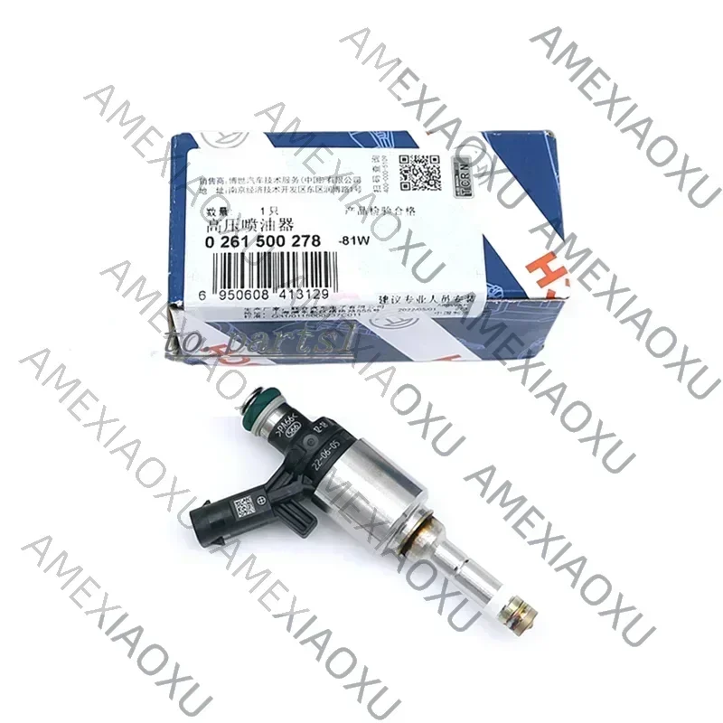 4X 06H906036G 0261500278 A4 A3 A5 TT T5 Eos CC 2.0L Beetle CC EOS Passat Cc Tiguan Jetta 2.0T L4 Fuel Injector