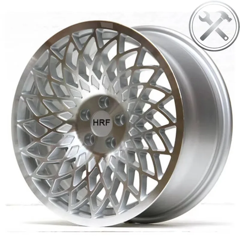 

16-24 Inch 6061-T6 Chrome Mesh Forged Alloy Wheel Rims 5x114.3 5x120 5x112 Custom Auto Parts