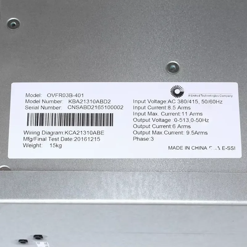 KBA21310ABD1 AC Inverter Card for Passenger Elevator Equipment for ApartmentsOVFR03B-401 KBA21310ABD2 Lift Parts Included