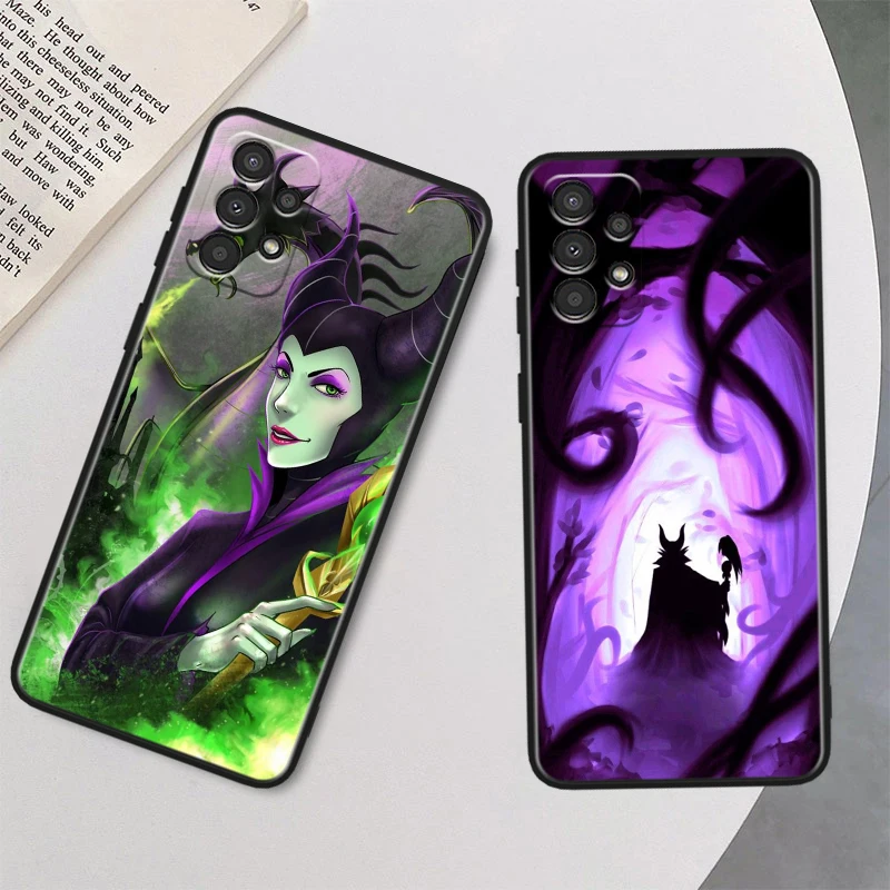 Disney Poison Queen For Samsung Galaxy A91 A81 A71 A51 A42 A31 A21S A12 A11 A04 S E A02S A01 Core Black Phone Case