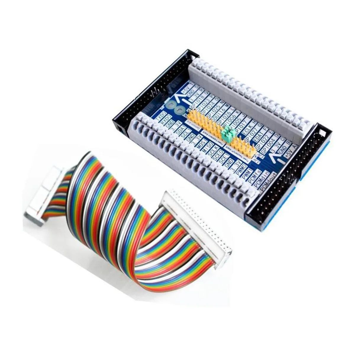 

ABJZ 40-контактный кабельный адаптер GPIO + для 2/3 модели B, многофункциональное каскадное расширение, модуль платы GPIO
