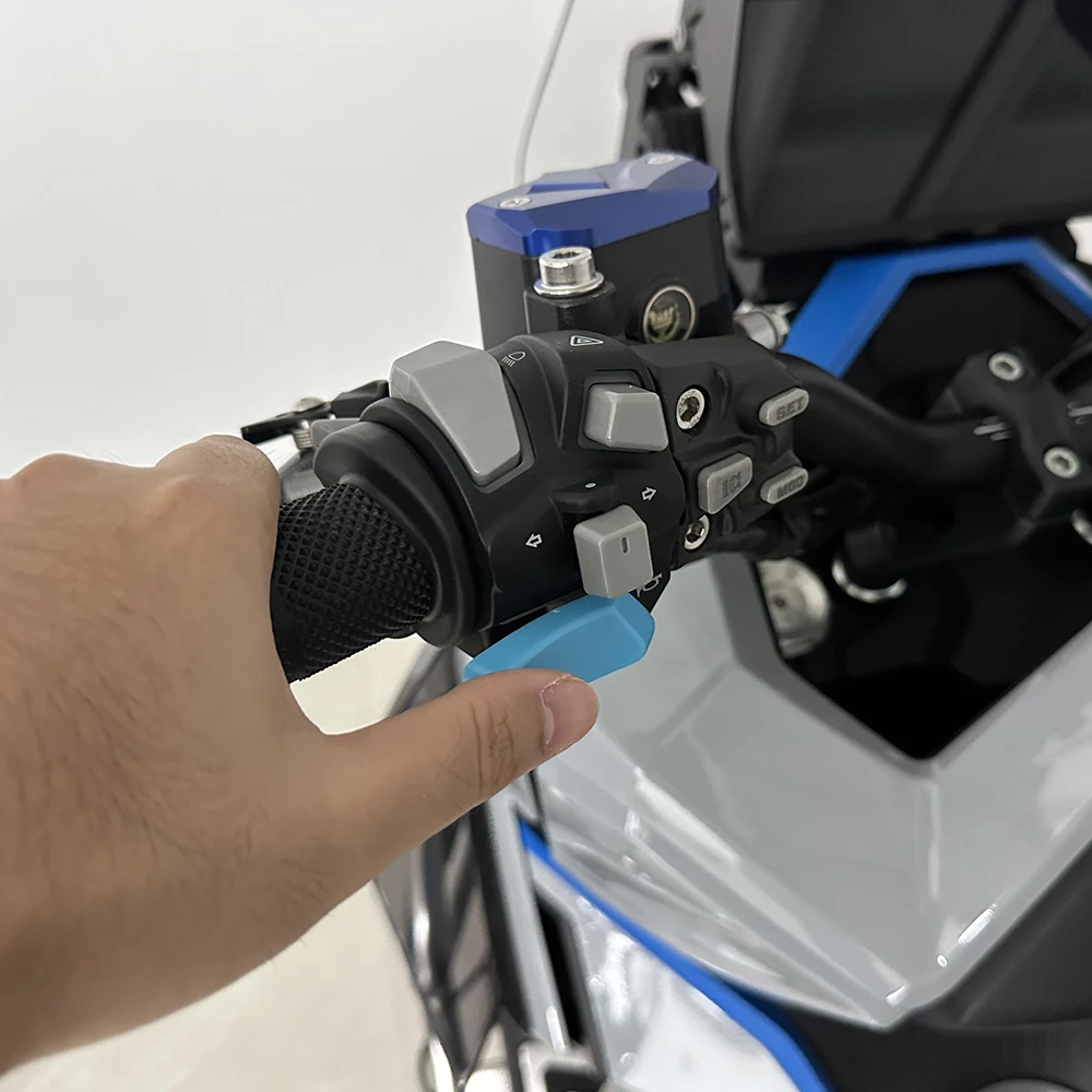 Tapas de botón de extensión Universal para señal de giro de motocicleta, piezas de botón de bocina de interruptor para ZONTES 350D 350E 350M 350R 350S 350V GK350