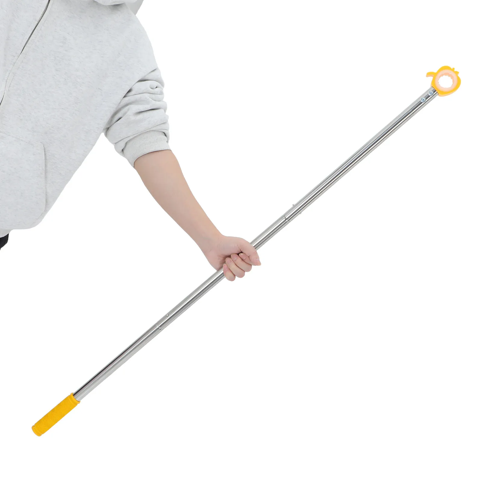 

Инструмент для открывания окон 46 дюймов, 3-секционная телескопическая штанга для мансардных окон, люков, жалюзи, рулонных штор, простое управление одной рукой