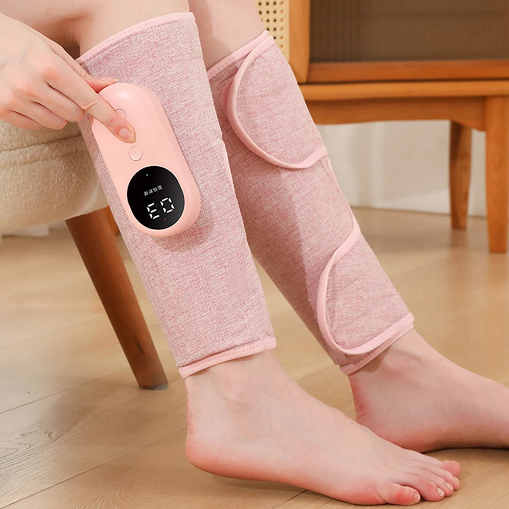 Fully Automatic Electric Leg Massager Self-Heating Portable Massage Machine For Women Men