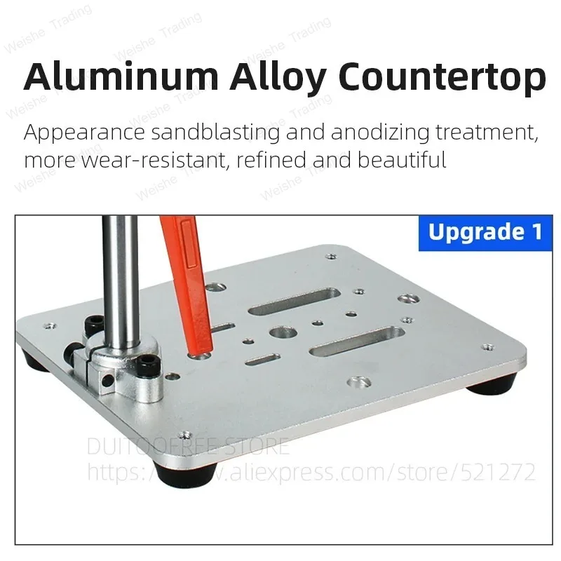 Multifunctional Mini Bench Drill Milling Machine 120W DIY High Precision Drilling Machine Chuck Hole Punching