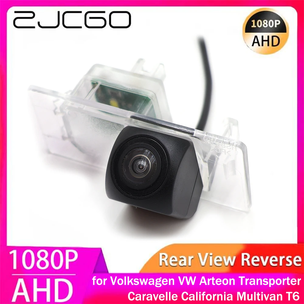 

AHD 1080P Parking Reverse Back up Car Rear View Camera for Volkswagen VW Arteon Transporter Caravelle California Multivan T6