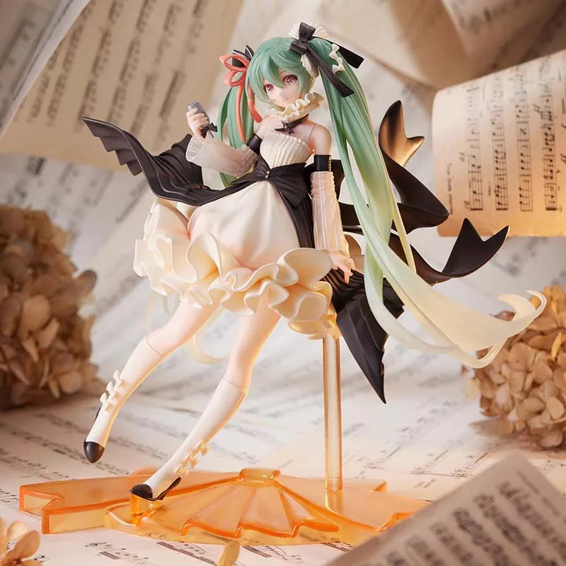 Hatsune Miku Anime Figure Artist Masterpiece Singer Model Doll Collection Kawaii Room Decoration Trendy Toy Birthday Gifts