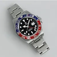 Nuevo PD-1662 PAGANI DESIGN GMT reloj de pulsera automático de acero inoxidable 100M reloj impermeable para hombres marca superior 40mm reloj mecánico para hombres