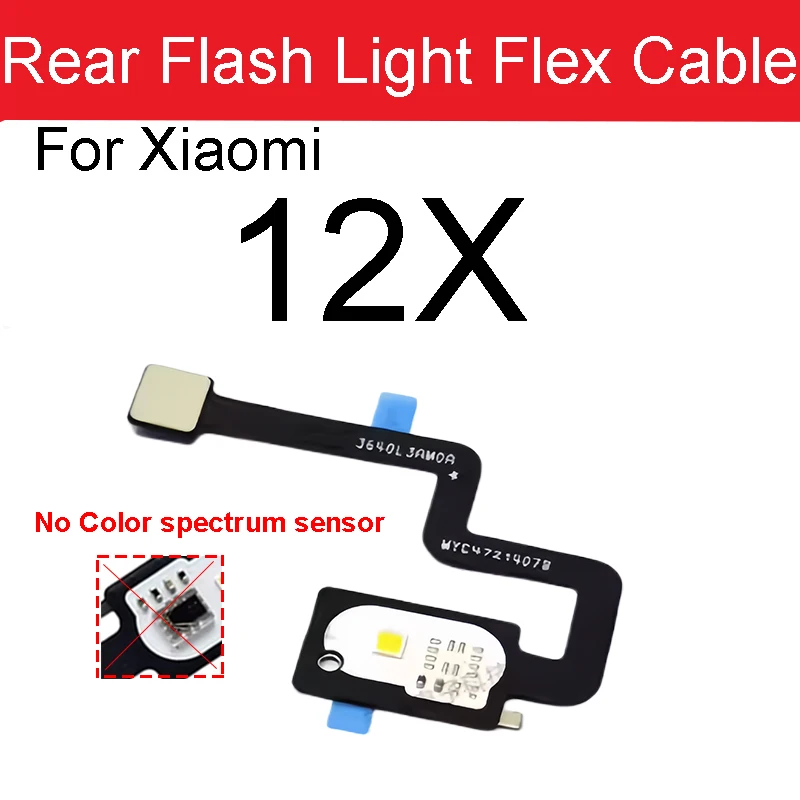 Flash Light Proximity Sensor Flex Cable For Xiaomi Mi 11 12 Pro Lite Mi 11TPro Mi 11 12 Ultra Distance Proximity Sensor Parts