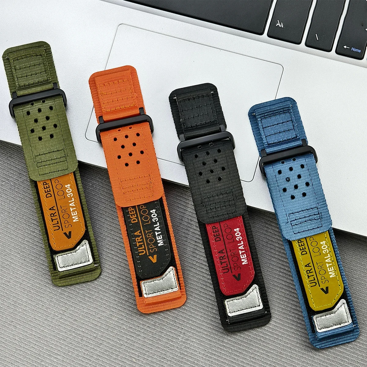 20mm 22mm Sports Nylon Strap for Samsung Galaxy Watch 7 6 5 4 44mm 40mm Band Breathe Bracelet for Huawei Watch GT4/3 4 3Pro Band