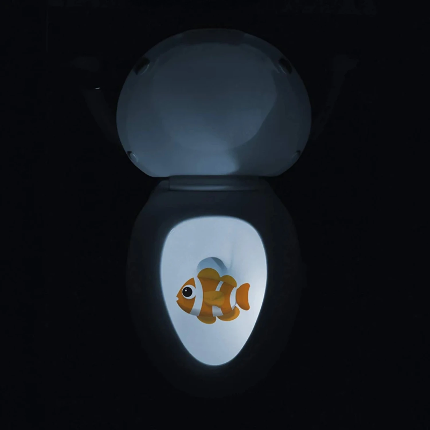 Motion Sensor Toilet LED Night Light for Toilet Bowl with Creative Backlight