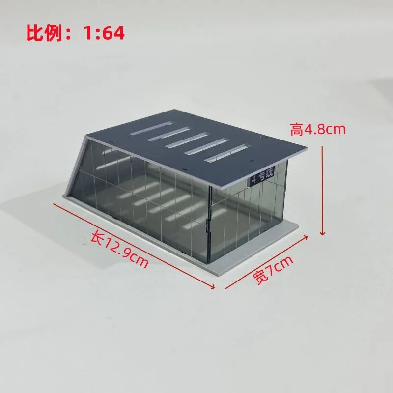 ジオラマ 1:64-150 スケールアウトランド建物モデル地下出口駅モデル現代都市地下鉄駅風景モデル