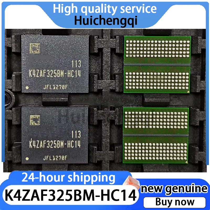 1PCS Original Genuine K4ZAF325BM-HC14 K4ZAF325BM-HC16 Packaged FBGA-180 Memory