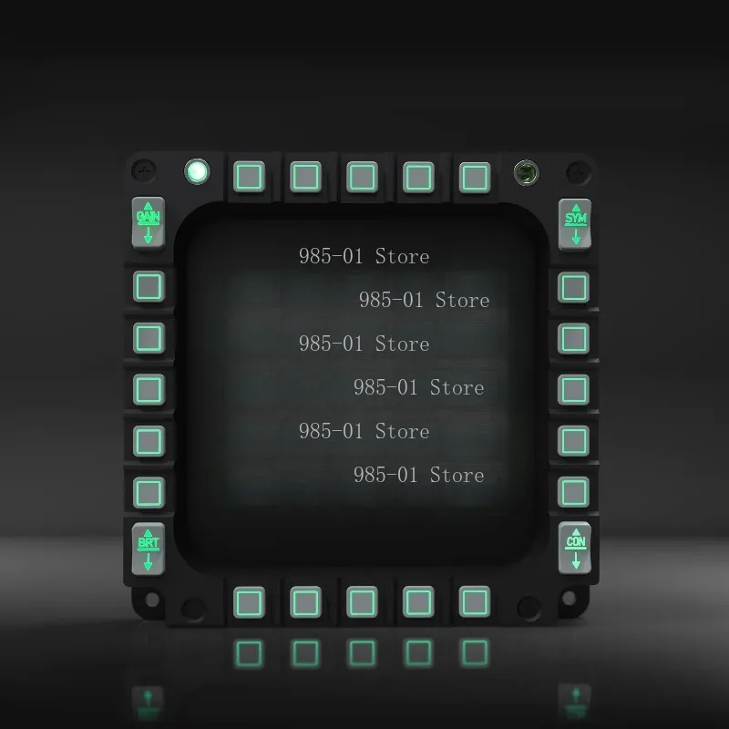 MFD Instrument Panel for F16 Cockpit Simulation Flight Fit for DCS Falcon BMS Simulator Accessories