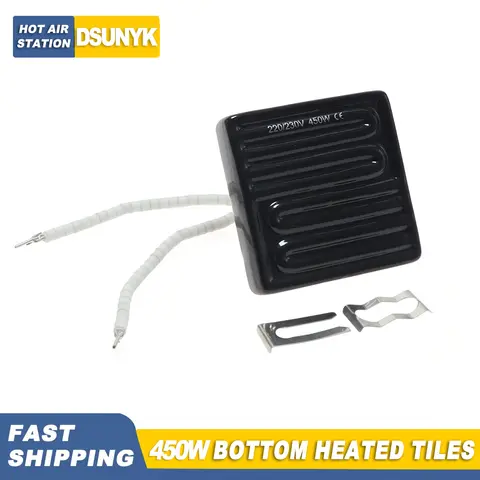 BGA 재작업 스테이션 IR6000 IR6500용 450W 적외선 상부 가열 플레이트 적외선 세라믹 80*80mm