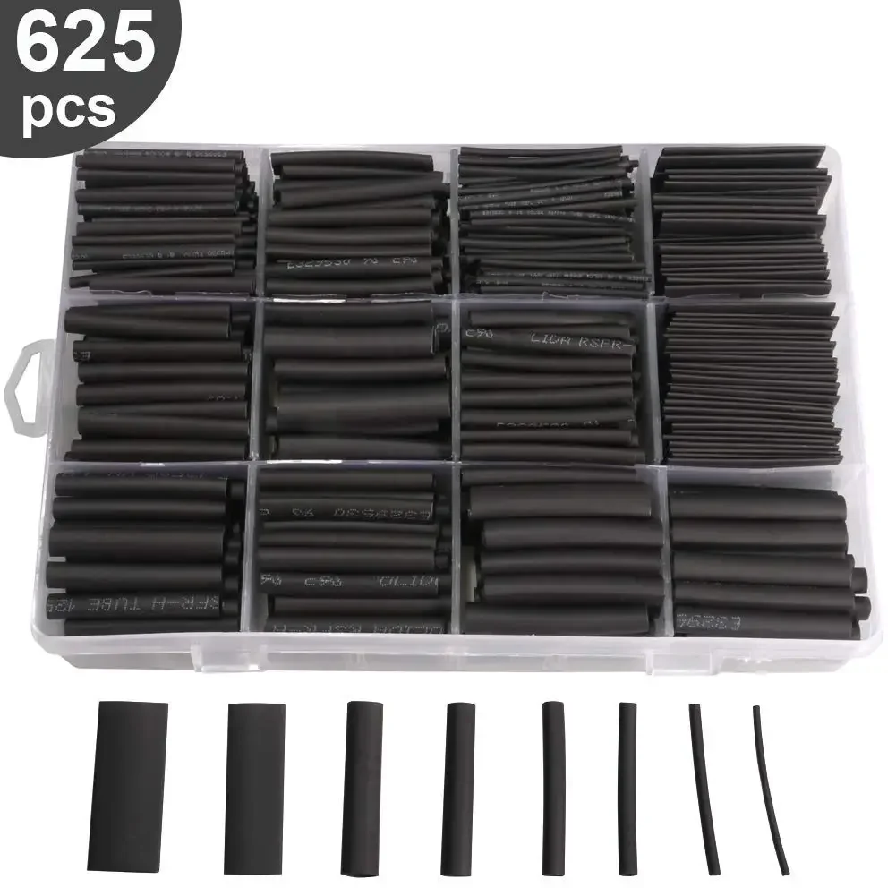 625 Pcs Heat Shrink…