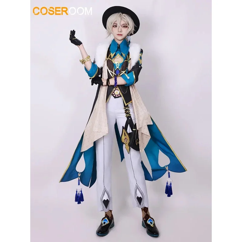

New Model Game Honkai Star Rail Aventurine Costume Wig Halloween Party Anime Cosplay Suits