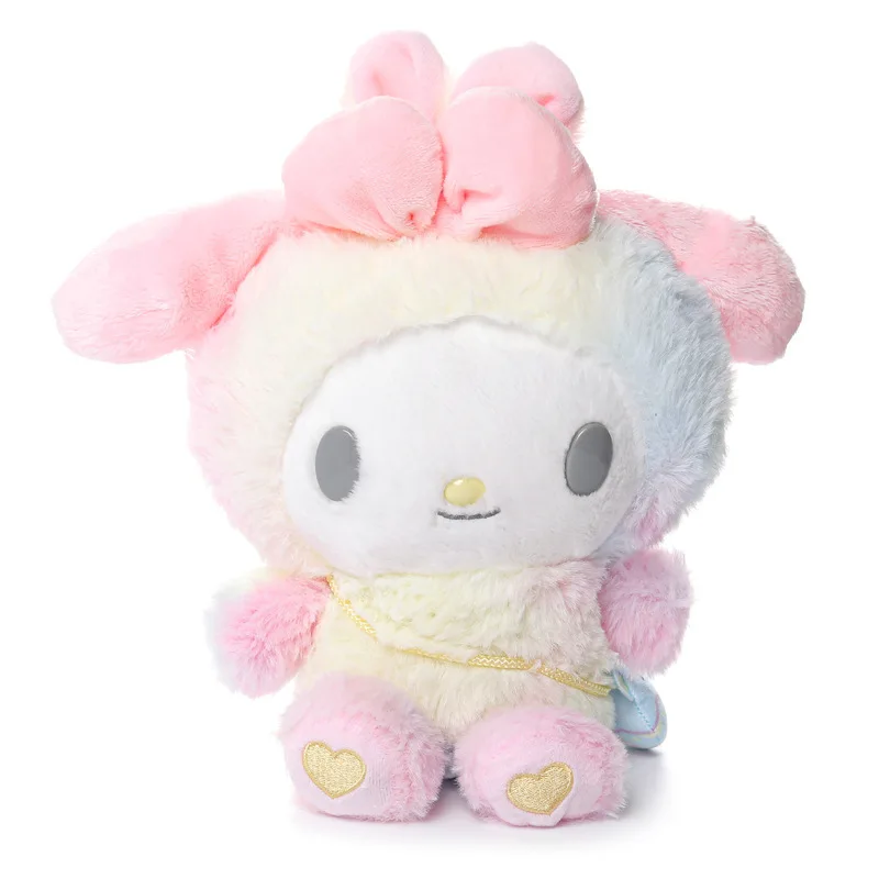 

Sanrio Colorful Panda Originality Series Plush Toys Kawaii Hello Kitty Melody Doll Plushies Ornaments Birthday Gift Wholesale