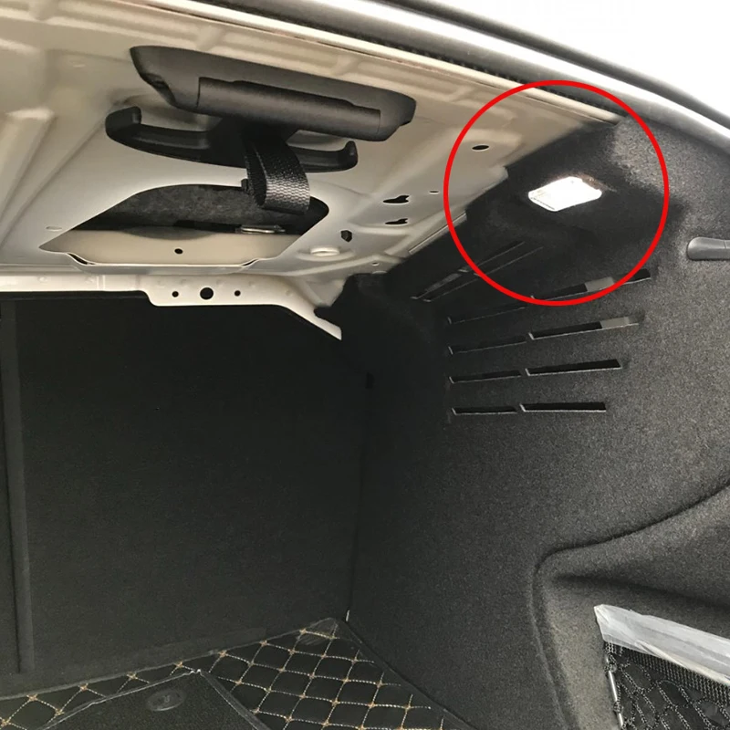 2017-2019 For Audi A4 Trunk Light Glove Box Luggage Compartment Lamp Modification Upgrade