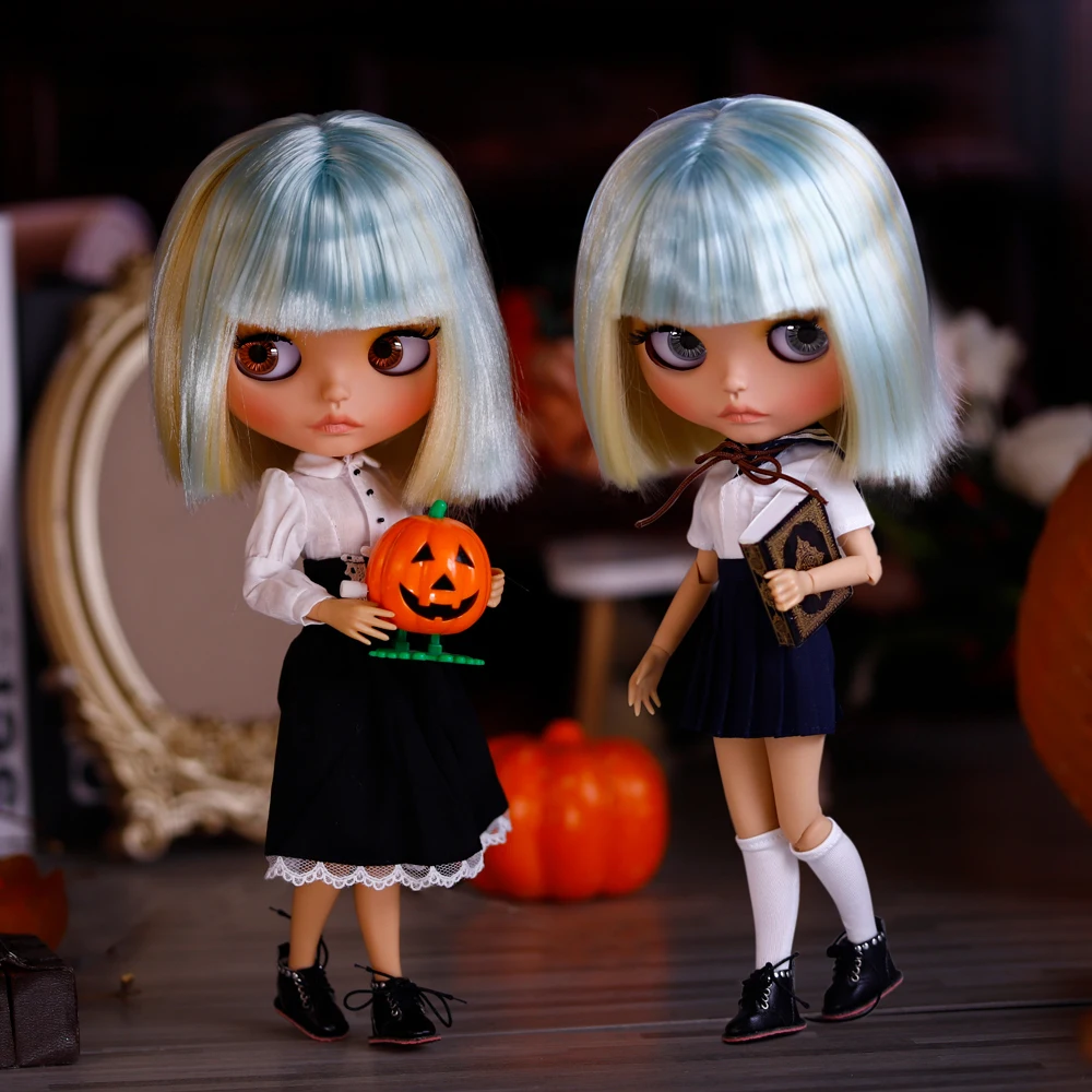 

ICY DBS Blyth кукла масштаб 1/6 30 см коричневая кожа матовое лицо короткие волосы кукла для девочек BJD игрушка в подарок