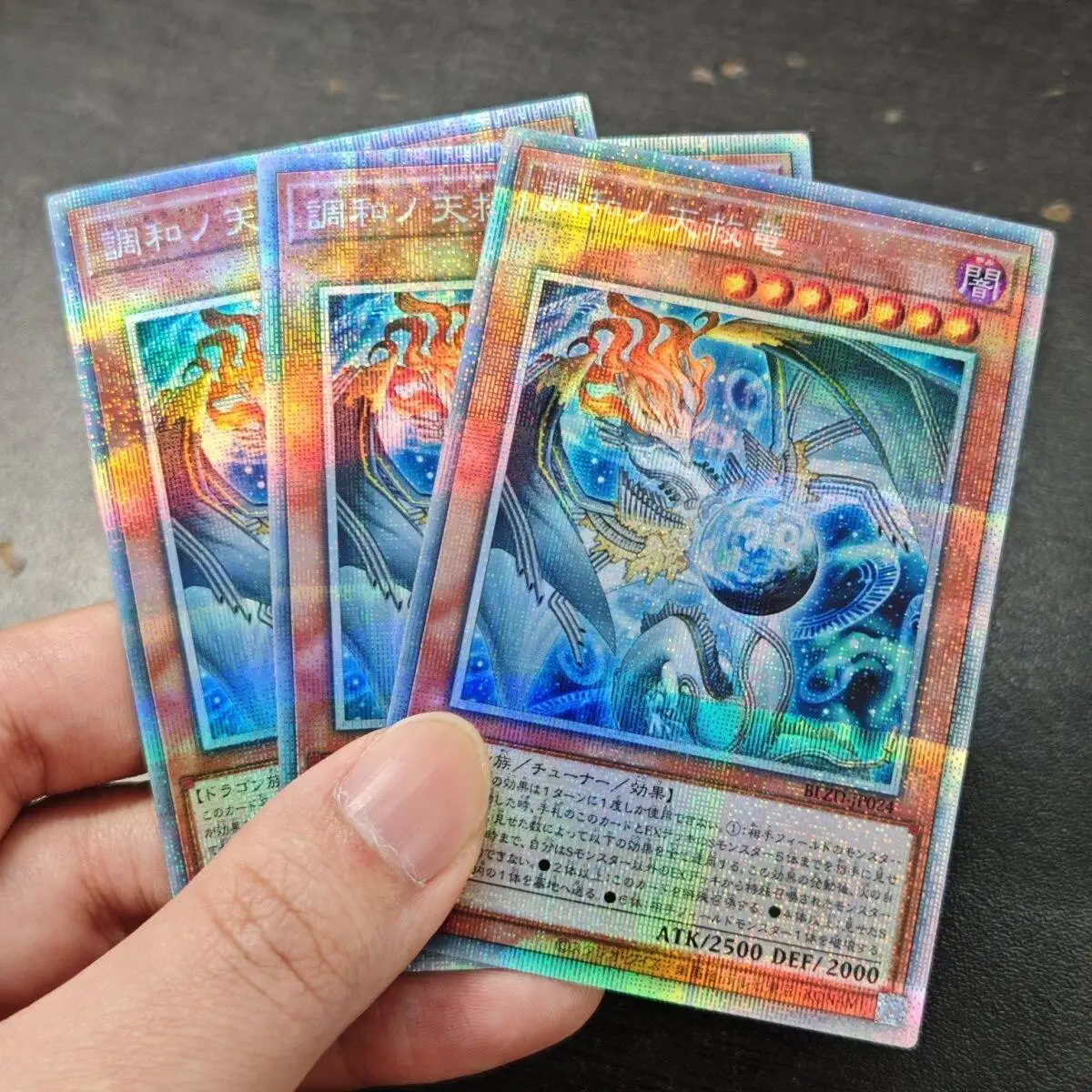 3 piezas/set Yu-Gi-Oh! Fydraulis Harmonia Series Pser Japanese N Card Pan Hand Pit 1304 Anime Game Hand Collection Card Toy Gifts