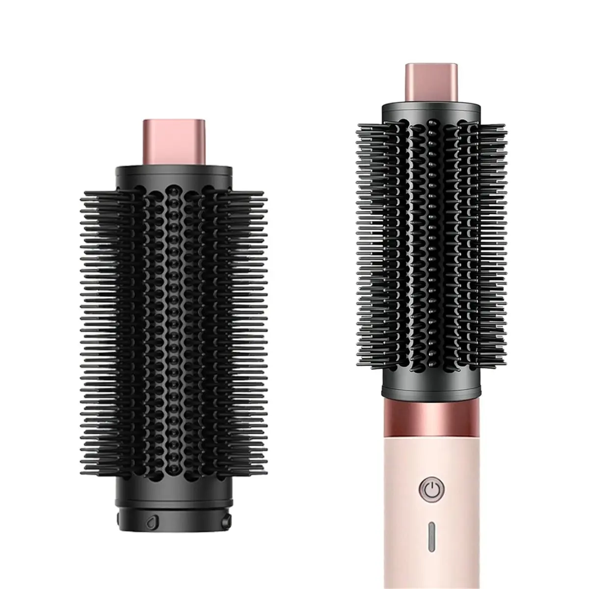 (AD11] Upgraded Round Volumizing Brush for HS01/05/08 Flexible Bristles for Root Lift Volume Frizz Control
