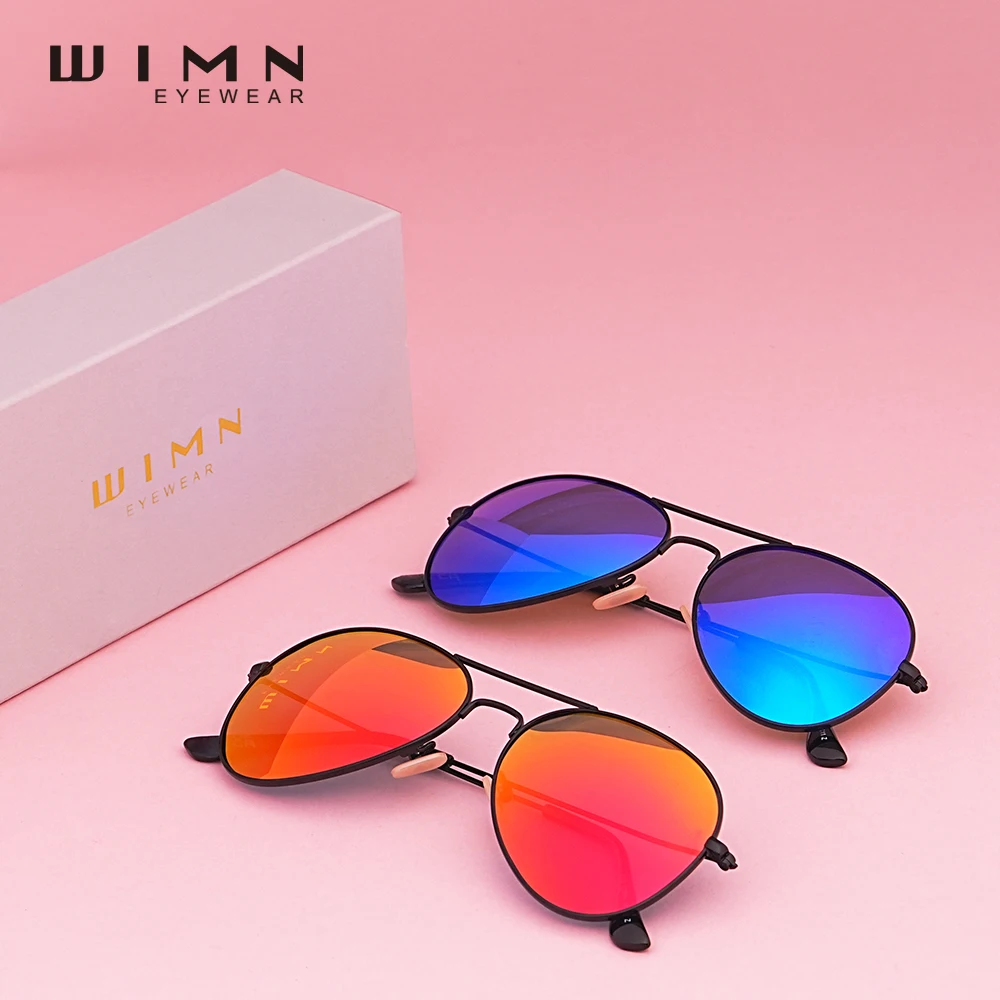 

WIMN Vintage Pilot Alloy Men‘s Sunglasses Polarization UV400 Anti-reflection Glasses Women For Holiday